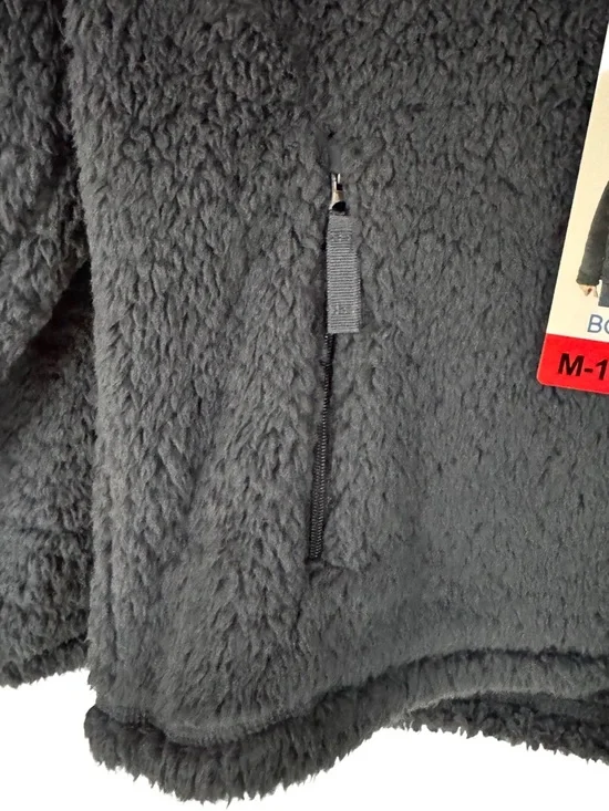 32 Degrees Heat Boys Black Zip Closure Jacket with Zippered Pockets (M 10-12) - Picture 6 of 9